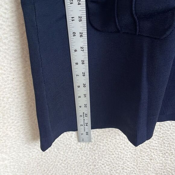 J Crew Lady Jacket Sweater Dress Womens Large Navy Blue - Picture 7 of 11